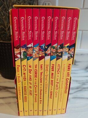 Geronimo Stilton 10 Book Collection Series 1 Boxed Set Sweet Cherry Publishing